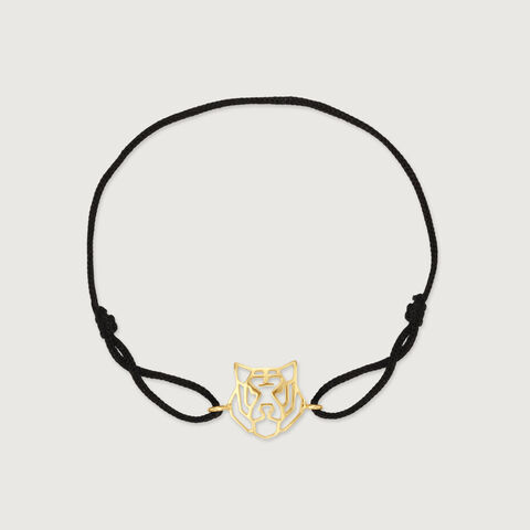 Rooted Regal Tiger Gold Bracelet