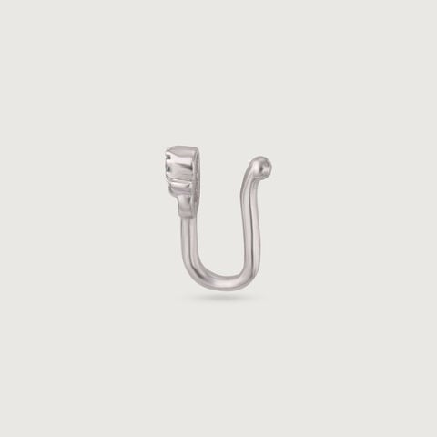 Lovely Bloom Silver Nose Pin