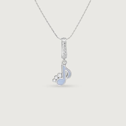 Melodic Charm Silver Pendant
