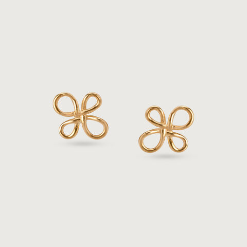 Eternal Blossom 14KT Yellow Gold Stud Earrings
