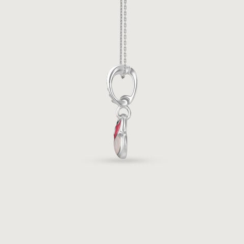 Cheerful Heart Silver Pendant