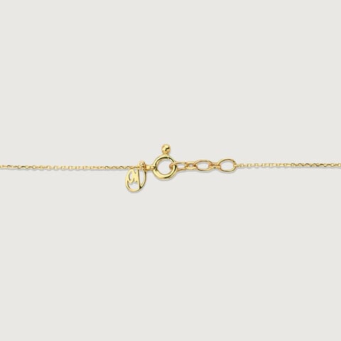 Bold Linear Red Garnet Gold Necklace