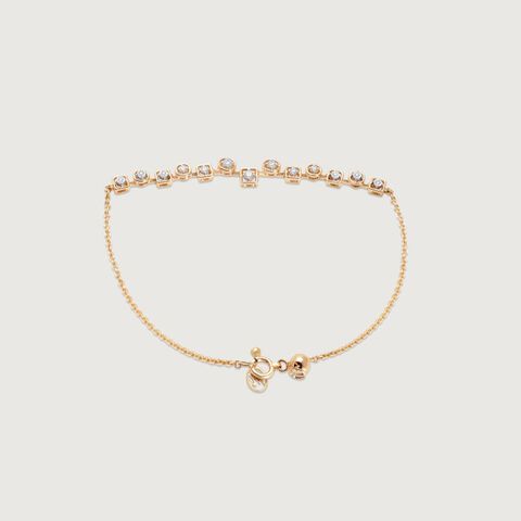 Playful Orbit Diamond Bracelet