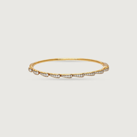 Looped Harmony Diamond Bangle