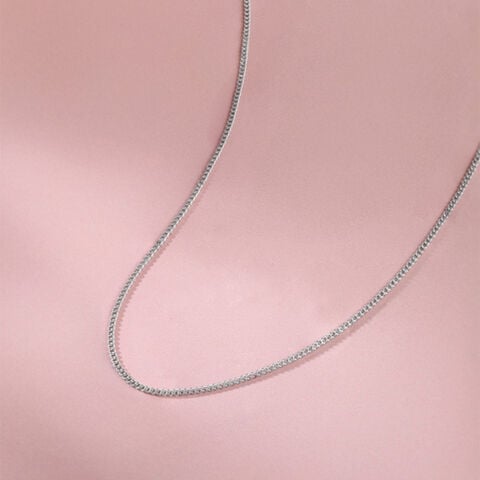 Edgy Cool Silver Chain