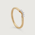 Harmony Heartbeat 14KT Gold & Diamond Ring,,hi-res view 4