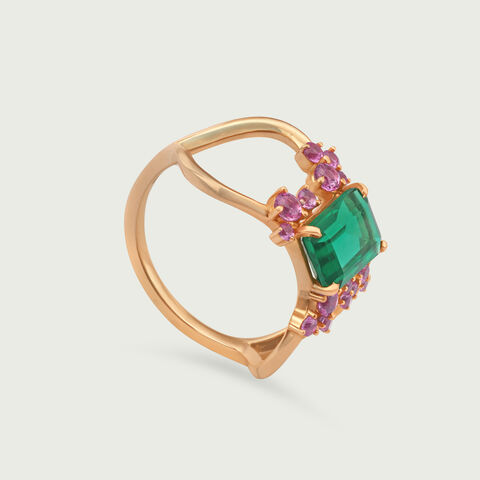 14KT Yellow Gold Sweet Hurricane Ring