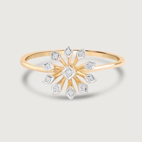 Whimsy Bloom Diamond Ring