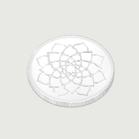 5 GM 999 Lotus Silver Coin
