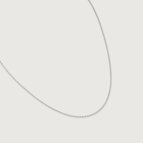 Sleek Minimal Silver Chain