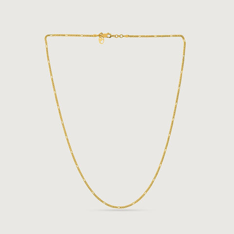 Classic Figaro Link Gold Chain