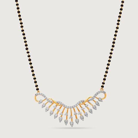Eternal Shine 18 Kt Gold and Diamond Mangalsutra