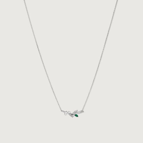 Nature Muse Silver Necklace