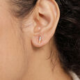 Graceful Gleam Diamond Stud Earrings,,hi-res view 2
