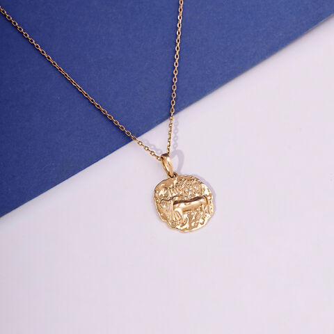 Ancient Sculptural Gold Pendant