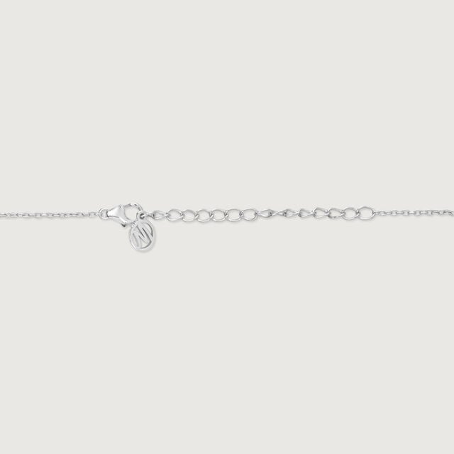 Fluid Teardrop Silver Necklace,,hi-res image number null