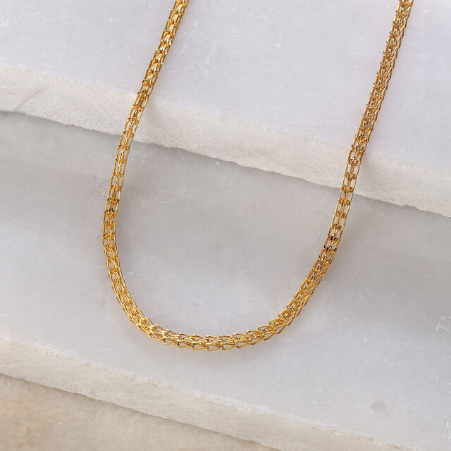 Dazzling Dangler 22 Kt Gold Chain,,hi-res image number null