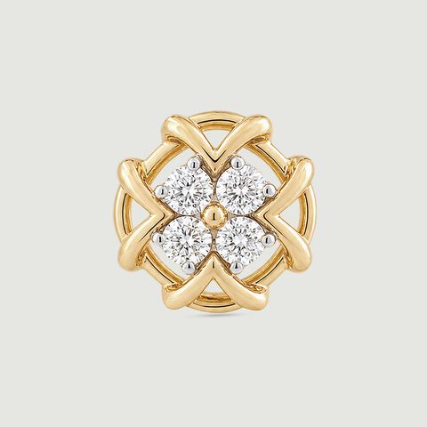 Radiant Diya Diamond Nose Pin