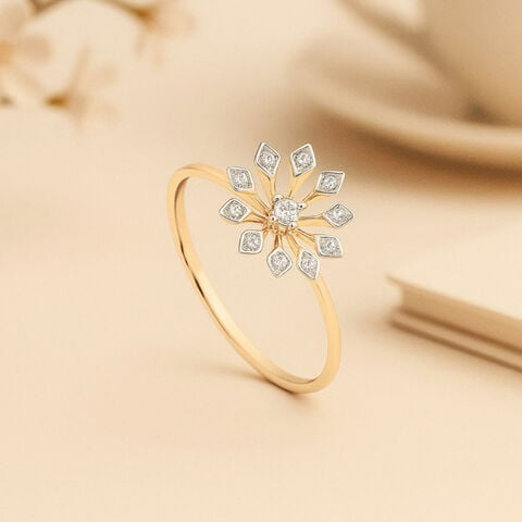Whimsy Bloom Diamond Ring