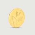 1 GM 24 Karat Tulsi Leaf Gold Coin,,hi-res view 3