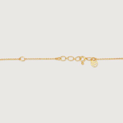 Modern Radiance Gold Necklace