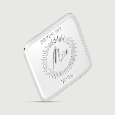 5 GM 999 Gayatri Mantra Silver Coin