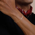 Dynamic Geometric Diamond Bracelet,,hi-res view 6
