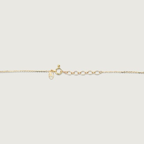 Warm Radiant Dark Citrine Gold Necklace