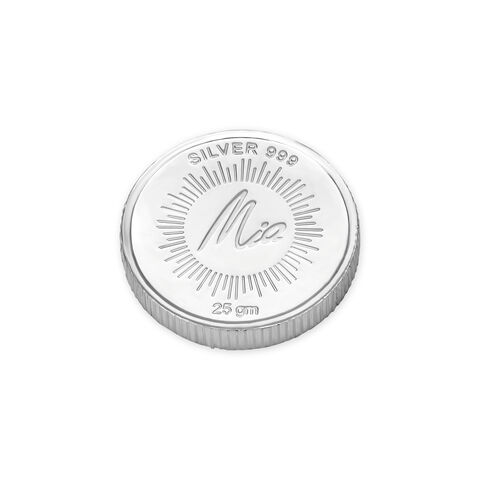 25 GM 999 Brilliant Lotus Silver Coin
