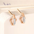 Graceful Gleam Diamond Stud Earrings,,hi-res view 1