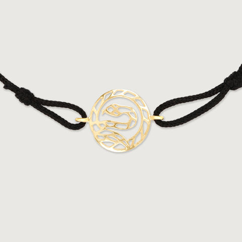 Awaken Flow Snake Gold Bracelet