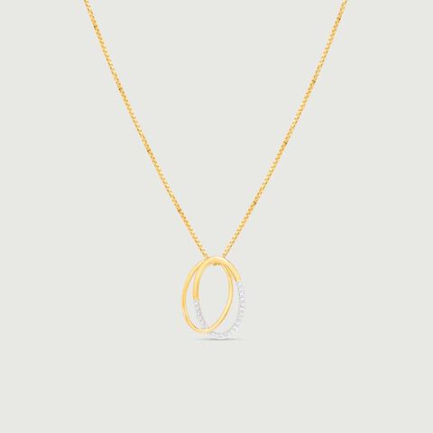Twinkle Loop Diamond Pendant