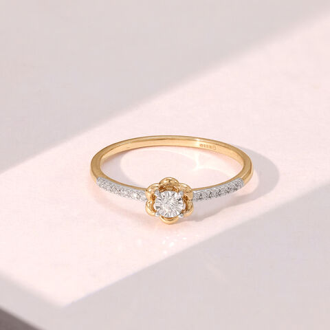 Romantic Bloom Diamond Ring