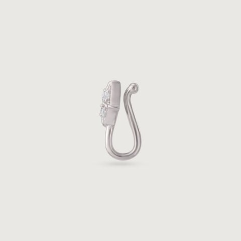 Peppy Chic Silver Nose Pin