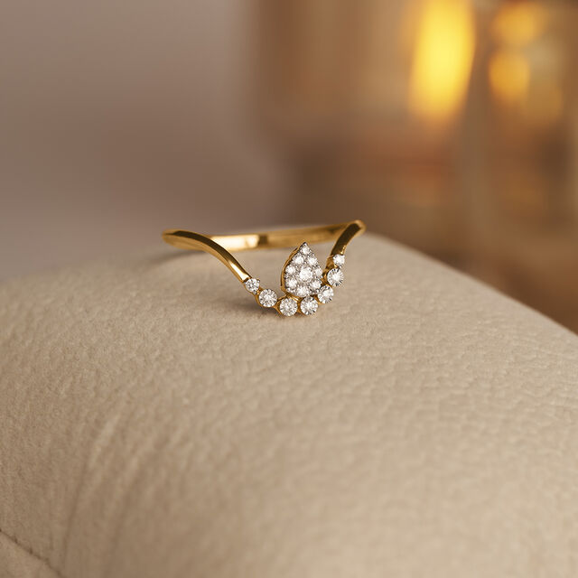 Radiant Flame Diamond Ring,,hi-res image number null