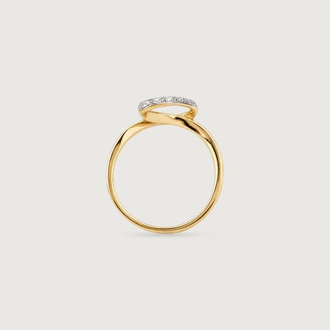 Elegant Infinity Diamond Ring