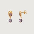 Lilac Pop Amethyst Earrings,,hi-res view 4