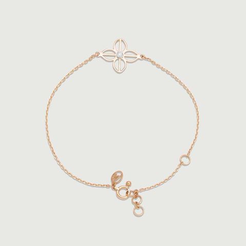 Classy Bloom Diamond Bracelet