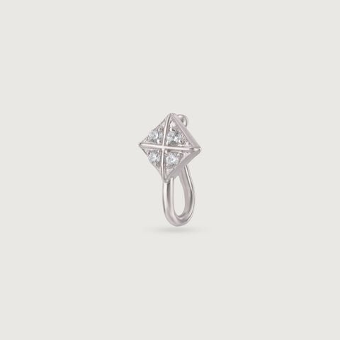 Peppy Chic Silver Nose Pin