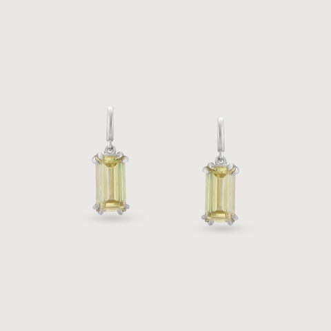 Lively Gleam Silver Drop Earrings