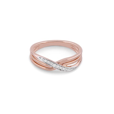 Twisted Beauty Gold & Diamond Ring