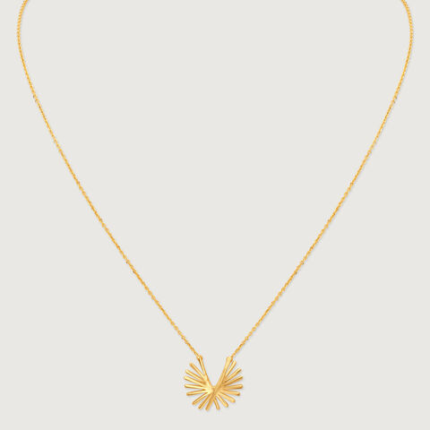 Modern Radiance Gold Necklace