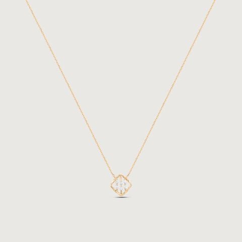 Linear Glow Diamond Necklace