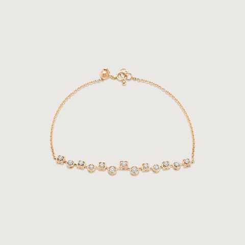 Playful Orbit Diamond Bracelet