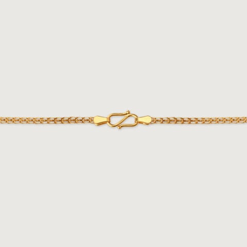Dazzling Dangler 22 Kt Gold Chain