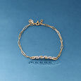 Dynamic Geometric Diamond Bracelet,,hi-res view 1