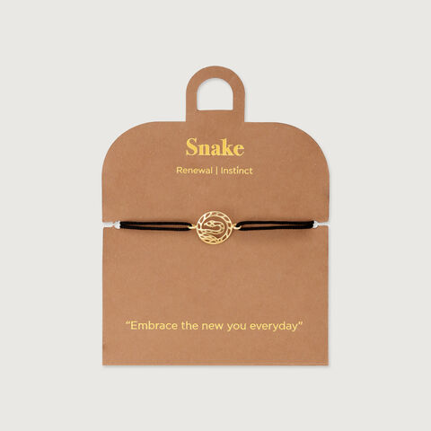 Awaken Flow Snake Gold Bracelet