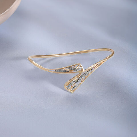 Glide Statement Diamond Bangle