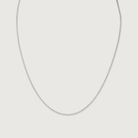 Sleek Minimal Silver Chain