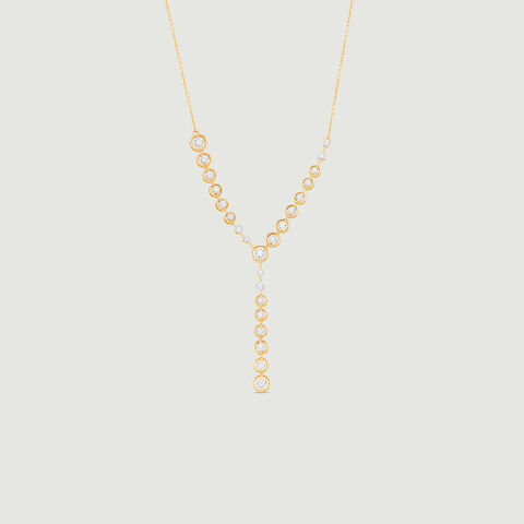 Festive Radiance Diamond Necklace